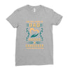 The Best Kind of Dad Raises a Caregiver Yes, She Bought Me This Shirt Ladies Fitted T-Shirt