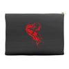 heartless splatter Accessory Pouches