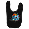 rainbow soccer Baby Bibs