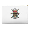 pirate zombie skull Accessory Pouches