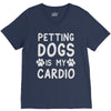pet dog ladies slogan V-Neck Tee