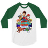 paw patrol birthday boy grandma 3/4 Sleeve Shirt