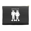 never dive alone scuba diving Accessory Pouches
