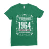 vintage made in 1964 perfectly aged a living legend Ladies Fitted T-Shirt