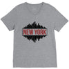 new york V-Neck Tee