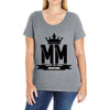 KING OF MARKSMAN Ladies Curvy T-Shirt