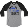 I Don't Care How Many Miles Per Gallon 3/4 Sleeve Shirt