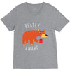 bearly awake V-Neck Tee