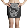 boxer fingerprint Mini Skirts
