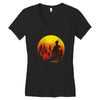 shine ! Women's V-Neck T-Shirt