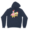 spongebob squarepants and patrick christmas Unisex Hoodie