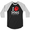 I Love Dogs Its People Who Annoy Me 3/4 Sleeve Shirt