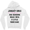 January Girls Zipper Hoodie