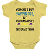 you can't buy happiness, but you can adopt a cat and that's pretty muc Baby Bodysuit