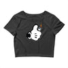 main de mickey Crop Top