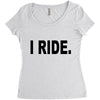 i ride Women's Triblend Scoop T-shirt