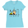 sumo pile driver Ladies Fitted T-Shirt