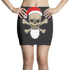 santa skull and crossbones Mini Skirts
