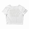 world's okayest friend Crop Top