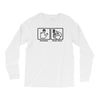 push button receive bacon t shirt funny awesome nerdy geeky humor tee Long Sleeve Shirts