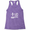 scarecrow boat Racerback Tank