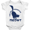 CHECK MEOWT CAT Baby Onesie