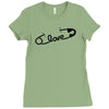 pin love Ladies Fitted T-Shirt
