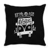 let's go an adventure (for dark color) Throw Pillow