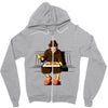 secret habit Zipper Hoodie