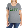 ireland (2) Ladies Curvy T-Shirt