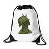 anatomy of evil Drawstring Bags