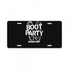 skinhead boot party License Plate