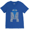 r2d2 typography V-Neck Tee