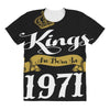 kings are born in 1971 All Over Women's T-shirt