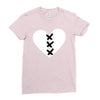 XXXTentacion Heart Ladies Fitted T-Shirt