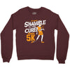 shamble to the cure zombie 5k Crewneck Sweatshirt