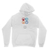 Bong Mathematics design with Earth, Fire, Air, Water and bong icons Youth Hoodie