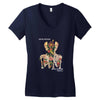 WE'RE BROKEN Women's V-Neck T-Shirt