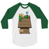 wake up 3/4 Sleeve Shirt