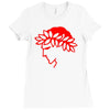 olympiakos logo greek soccer Ladies Fitted T-Shirt