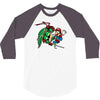 raphael meets mario 3/4 Sleeve Shirt