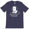 shakespeare beard quote much ado about nothing T-Shirt