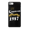 queens are born in 1987 iPhone 7 Case
