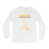 Cancer Facts Zodiac Long Sleeve Shirts