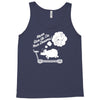 never give up on dreams ladies fitted Tank Top