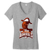 mon calamari admirals Women's V-Neck T-Shirt