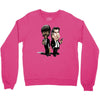 pulp fiction caricature ideal birthday gift present Crewneck Sweatshirt