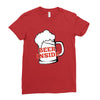 Beer Inside Ladies Fitted T-Shirt