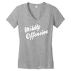 mildly offensive Women's V-Neck T-Shirt