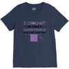 i crochet so i don't choke people save a life, send yarn V-Neck Tee